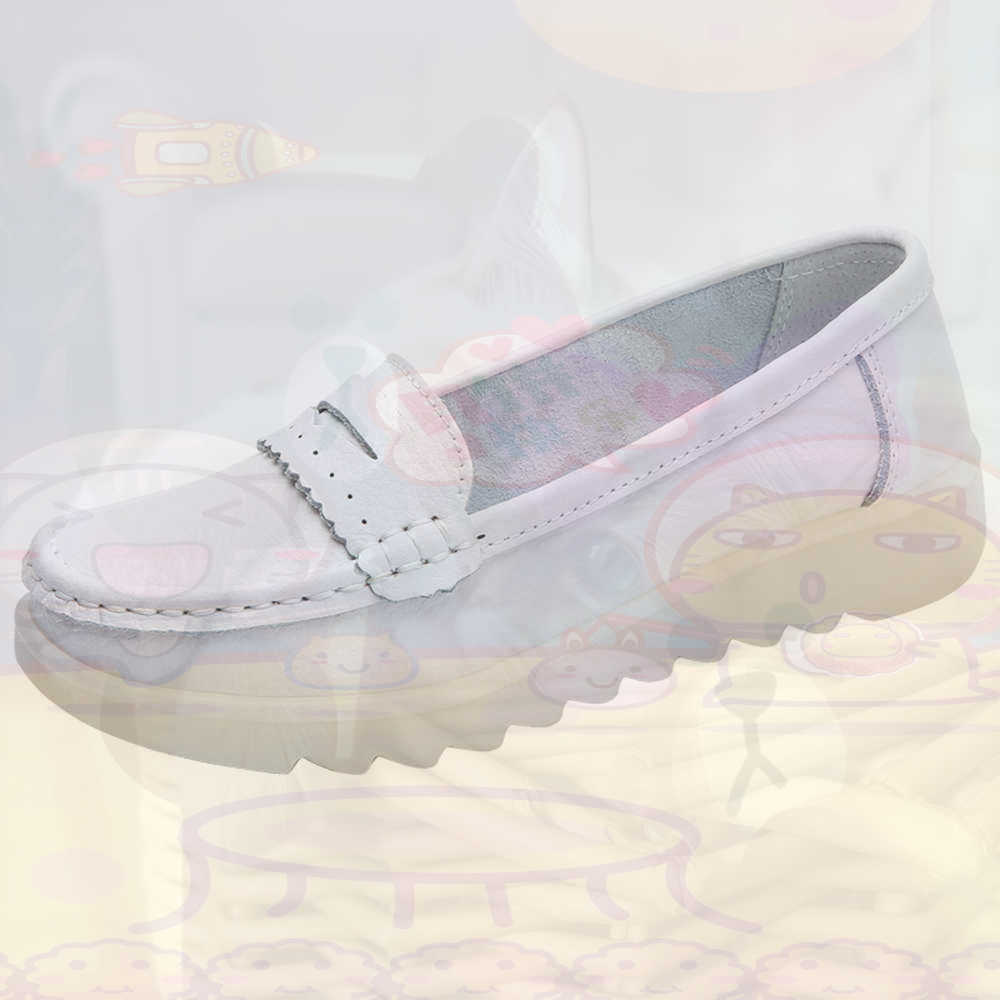 Formal Women Daily Wear Footwear - Mokasen Sürüş Genç Spor Ayakkabı Kaykay