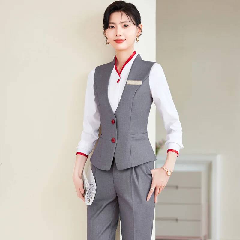 Women'S Formal Wear Pants Suit - Büyük Beden 5XL Resmi Pantolon Takımları