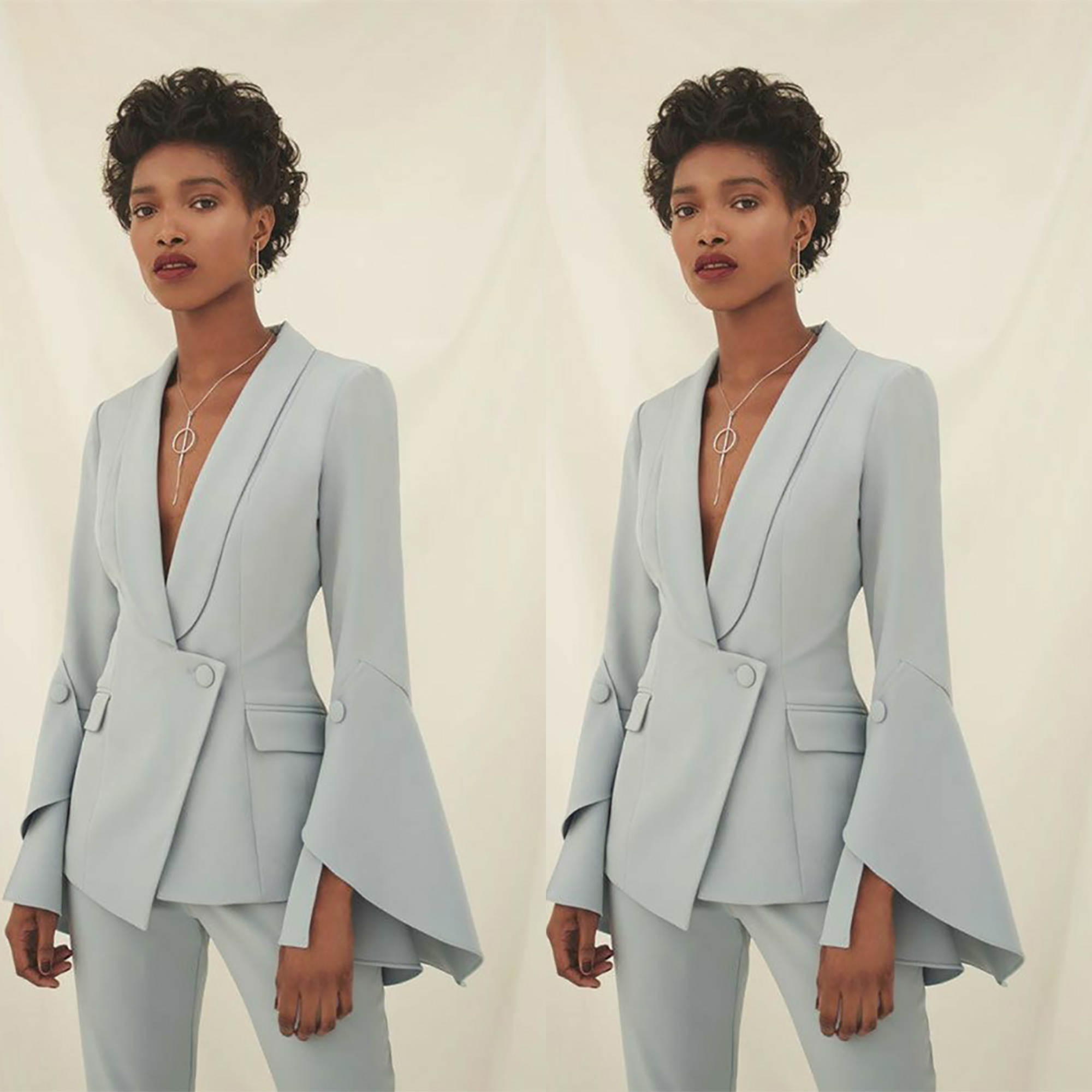 Unique Women'S Formal Wear - Benzersiz Tasarımcı Kadın Pantolon Takım Elbise