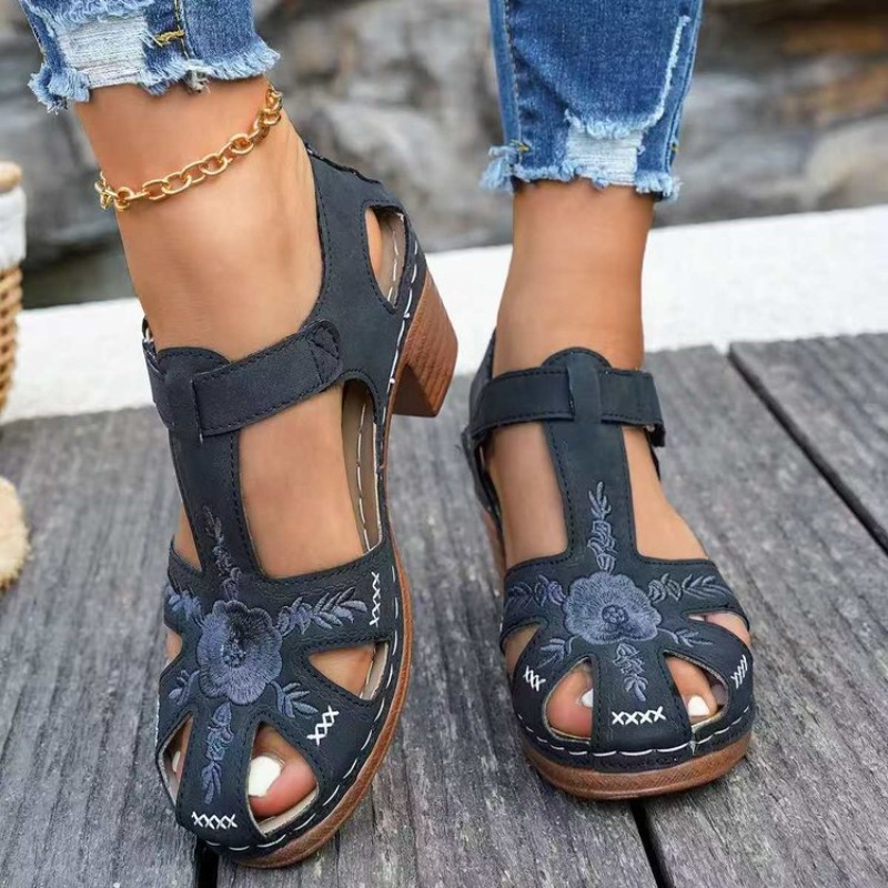 Kadın Sandaletleri Orta Blok T - Formal Women Daily Wear Footwear incelemesi ve fiyatı