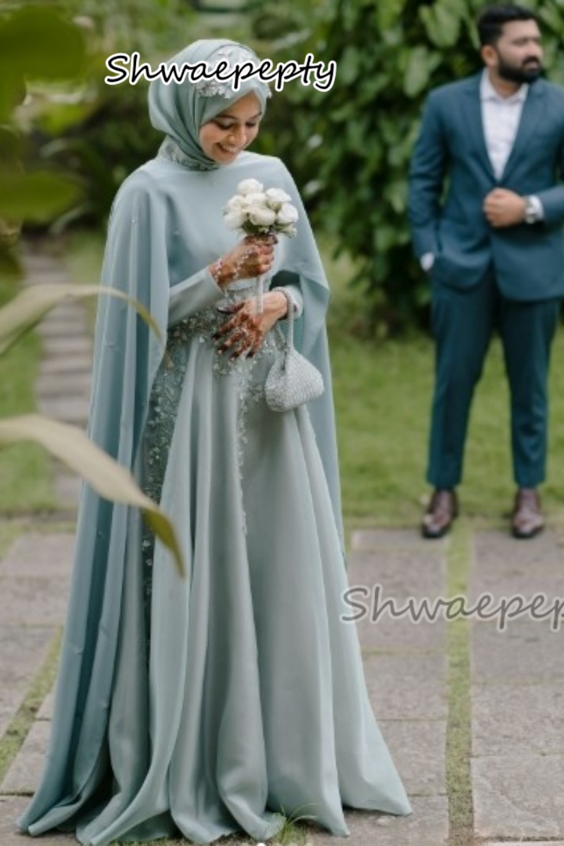 Zarif Müslüman Abiye Pelerin A - Women Formal Wear Dubai incelemesi ve fiyatı