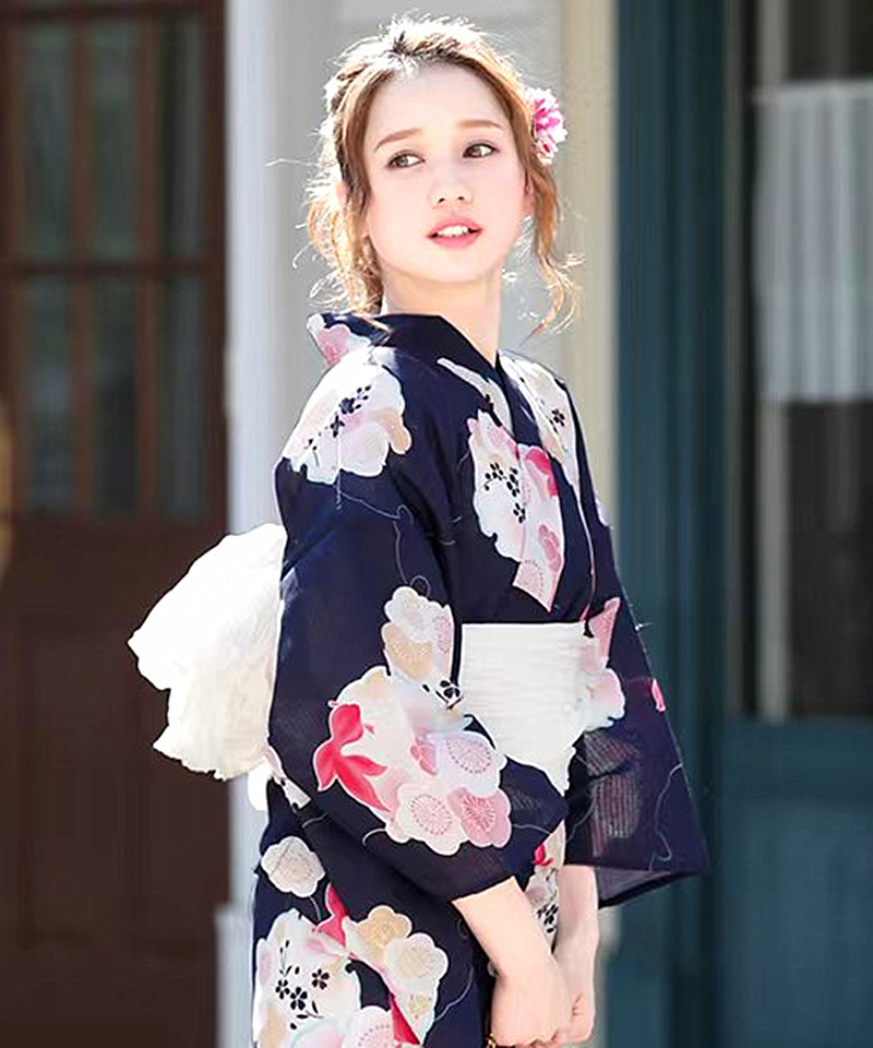 Japon Kimono Yukata Kadın Mor  - Japanese Women Formal Wear incelemesi ve fiyatı