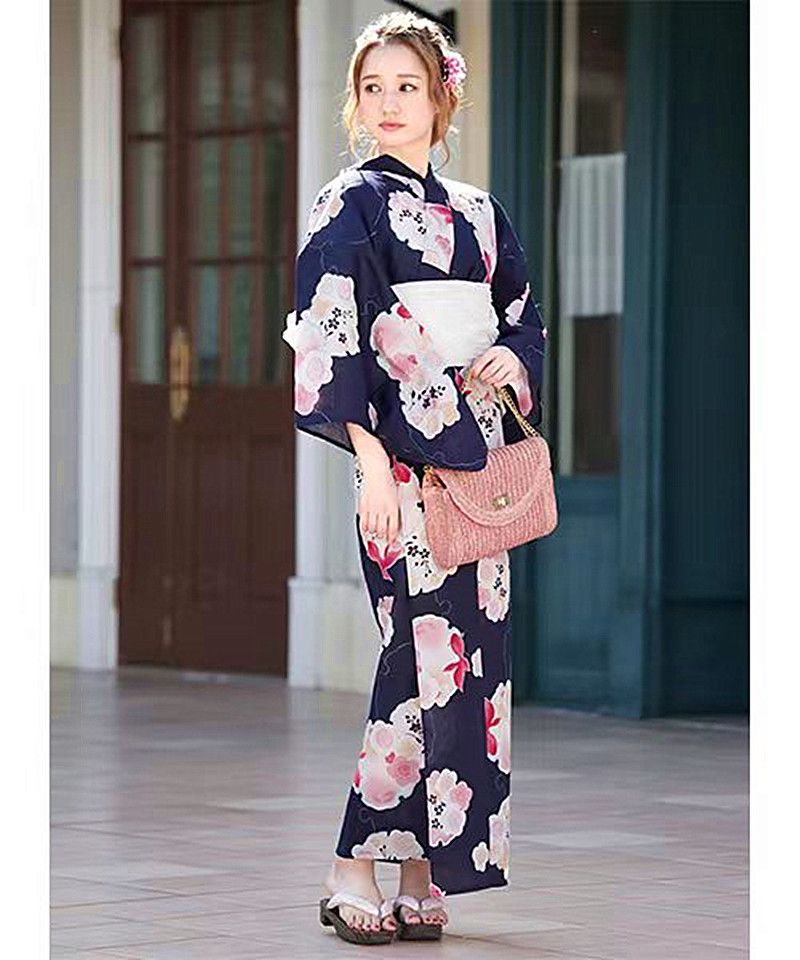 Japon Kimono Yukata Kadın Mor  - Japanese Women Formal Wear incelemesi ve fiyatı