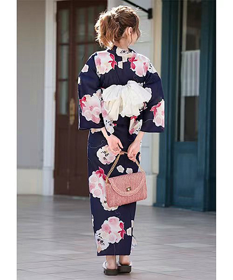 Japon Kimono Yukata Kadın Mor  - Japanese Women Formal Wear incelemesi ve fiyatı