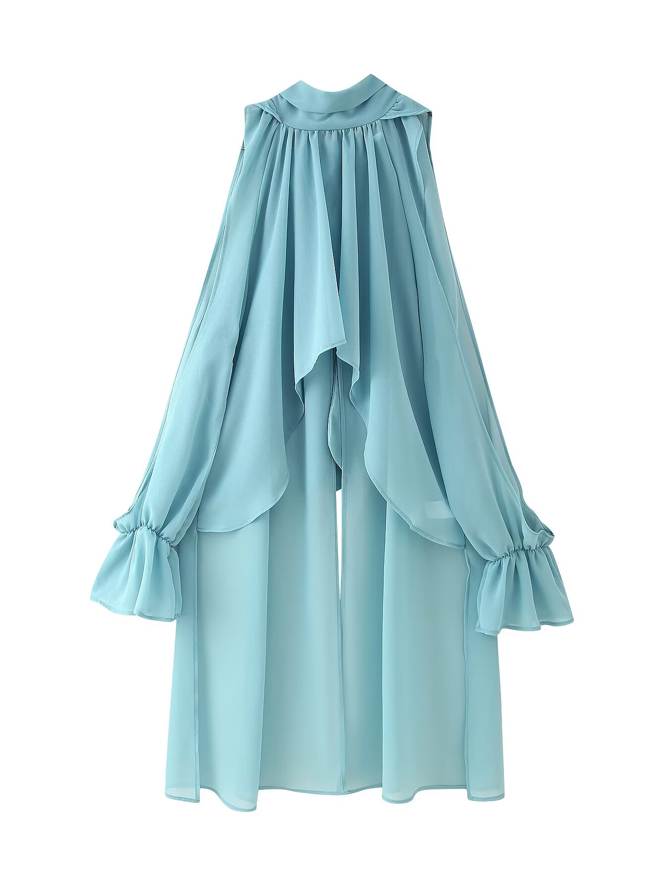 2025 Yaz Kadın Vintage Saydam  - Women'S Formal Wear Blouse incelemesi ve fiyatı