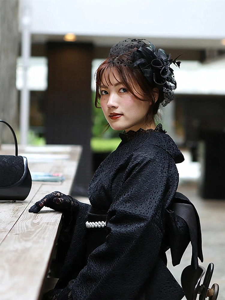 Zarif Dantel Kimono - Japon Ka - Japanese Women Formal Wear incelemesi ve fiyatı