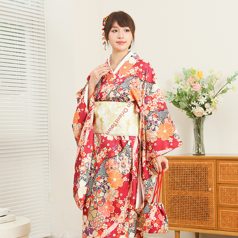 Japon Kimono Kadın Geliştirilm - Japanese Women Formal Wear incelemesi ve fiyatı