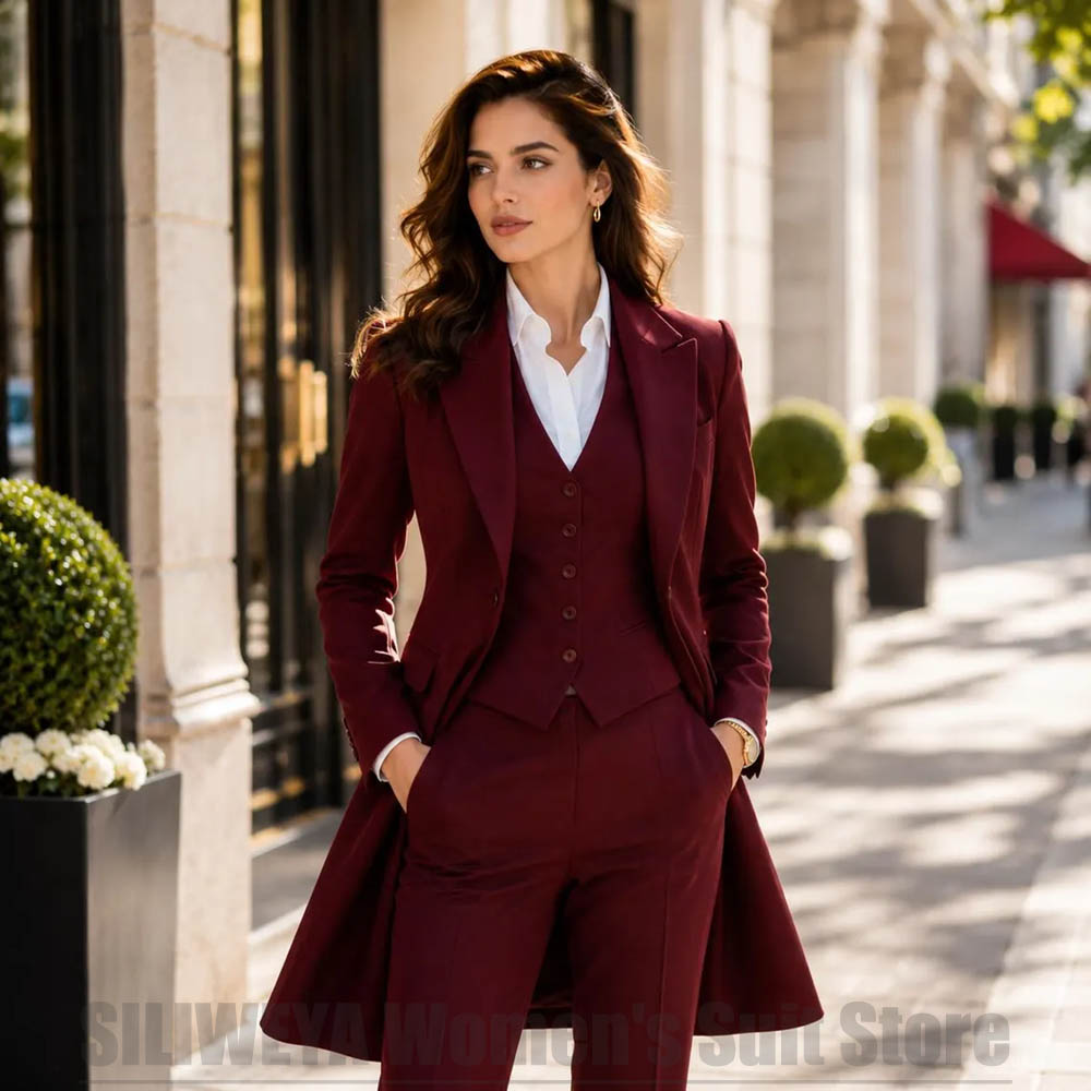 Şık Kadınlar İçin 3 Parçalı Ta - Women'S Formal Wear Pants Suit incelemesi ve fiyatı