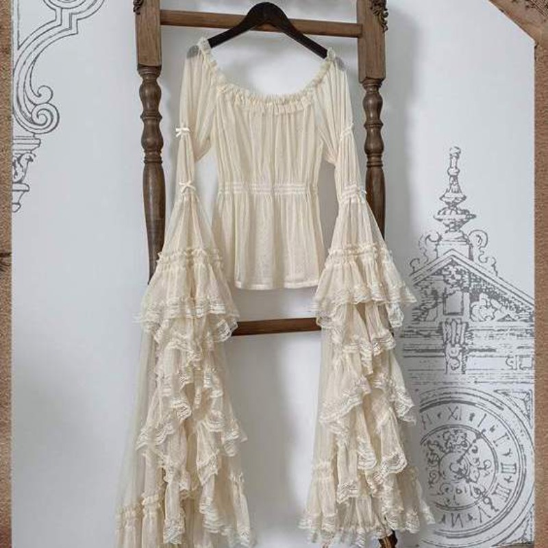 Victoria Vintage Zarif Lolita  - Women'S Formal Wear Blouse incelemesi ve fiyatı