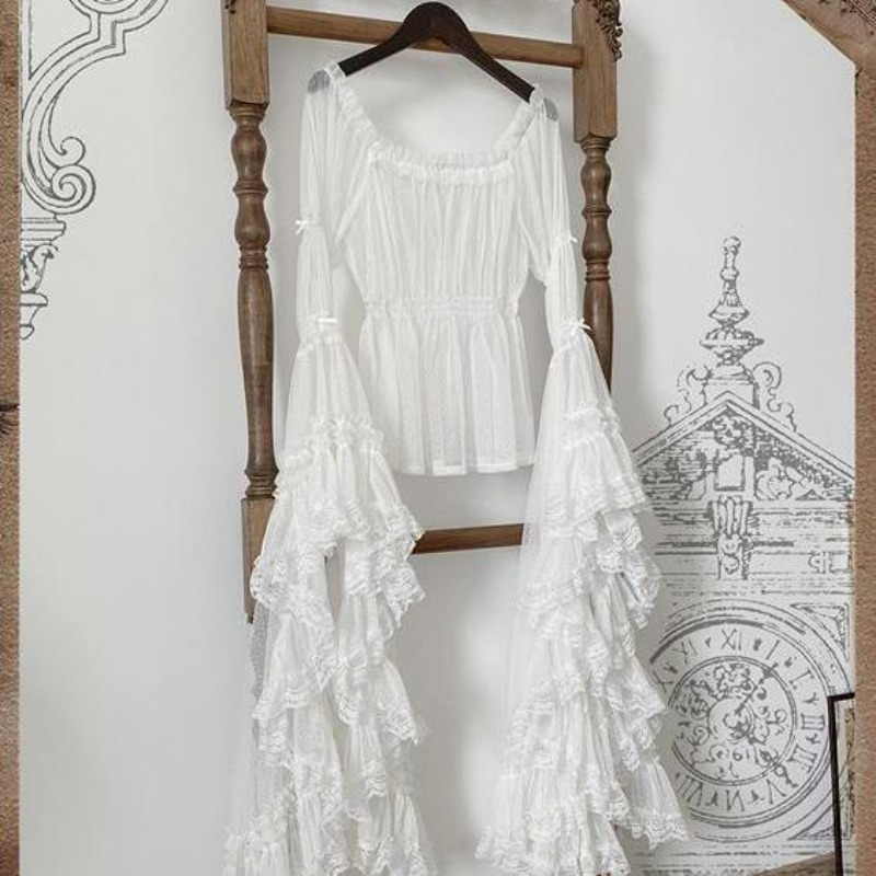 Victoria Vintage Zarif Lolita  - Women'S Formal Wear Blouse incelemesi ve fiyatı