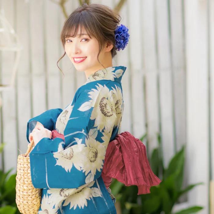 Japon Kimono Yukata Kadın Pamu - Japanese Women Formal Wear incelemesi ve fiyatı