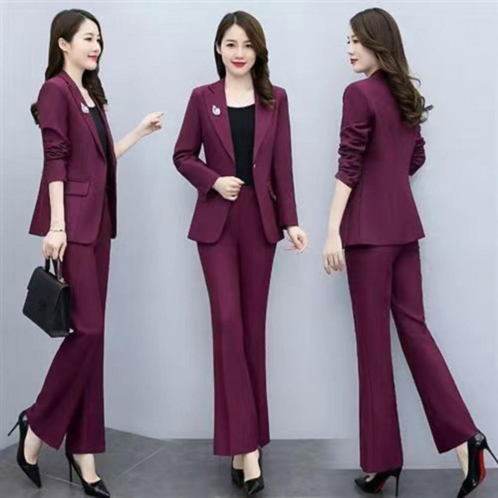 2 Parça/Set Bayan Resmi Ceket  - Women'S Formal Wear Pants Suit incelemesi ve fiyatı