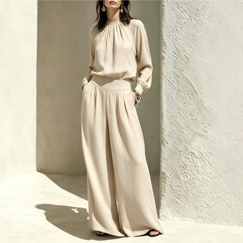 Sonbahar Zarif Kadın Uzun Koll - Women'S Formal Wear Blouse incelemesi ve fiyatı